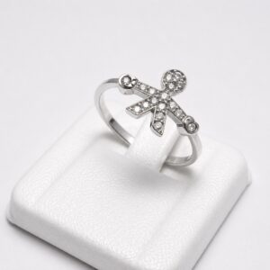 Anello Oro Bianco AN-B93